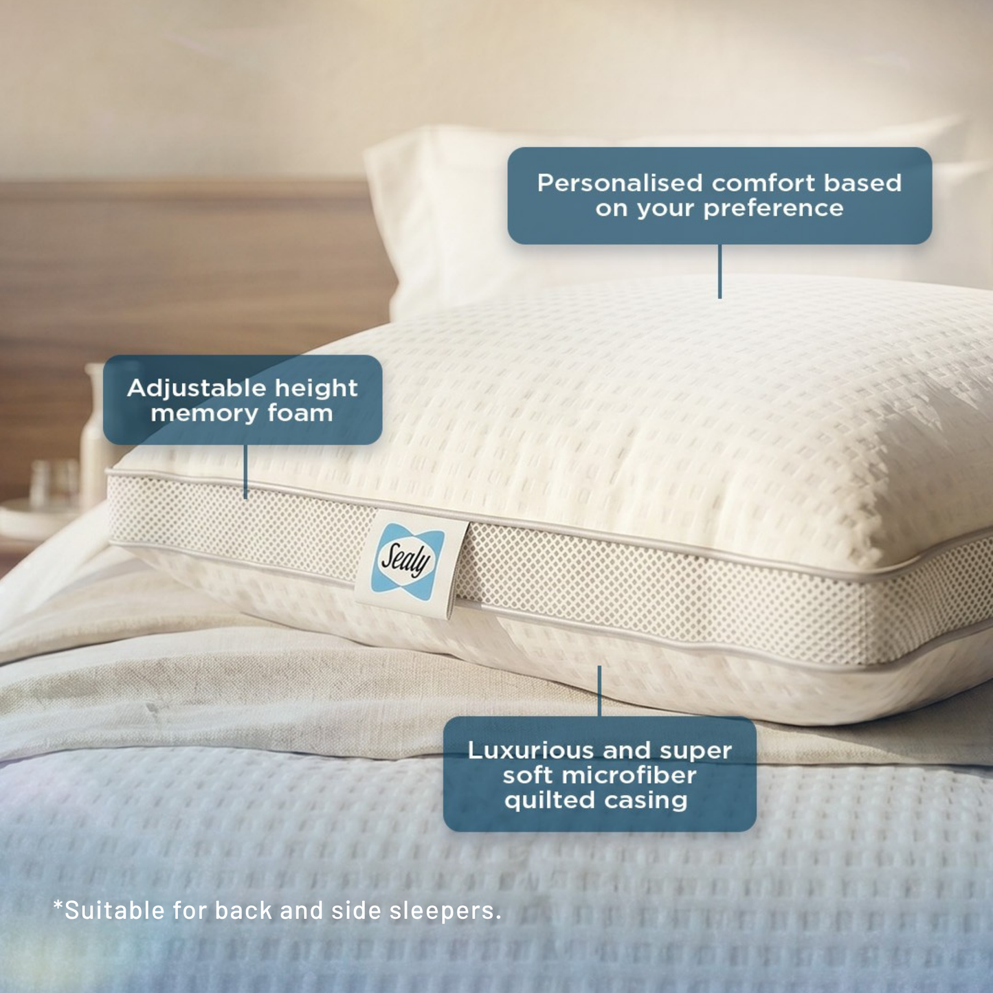 SEALY CLOUD AIR CLASSIC PILLOW [NEW]
