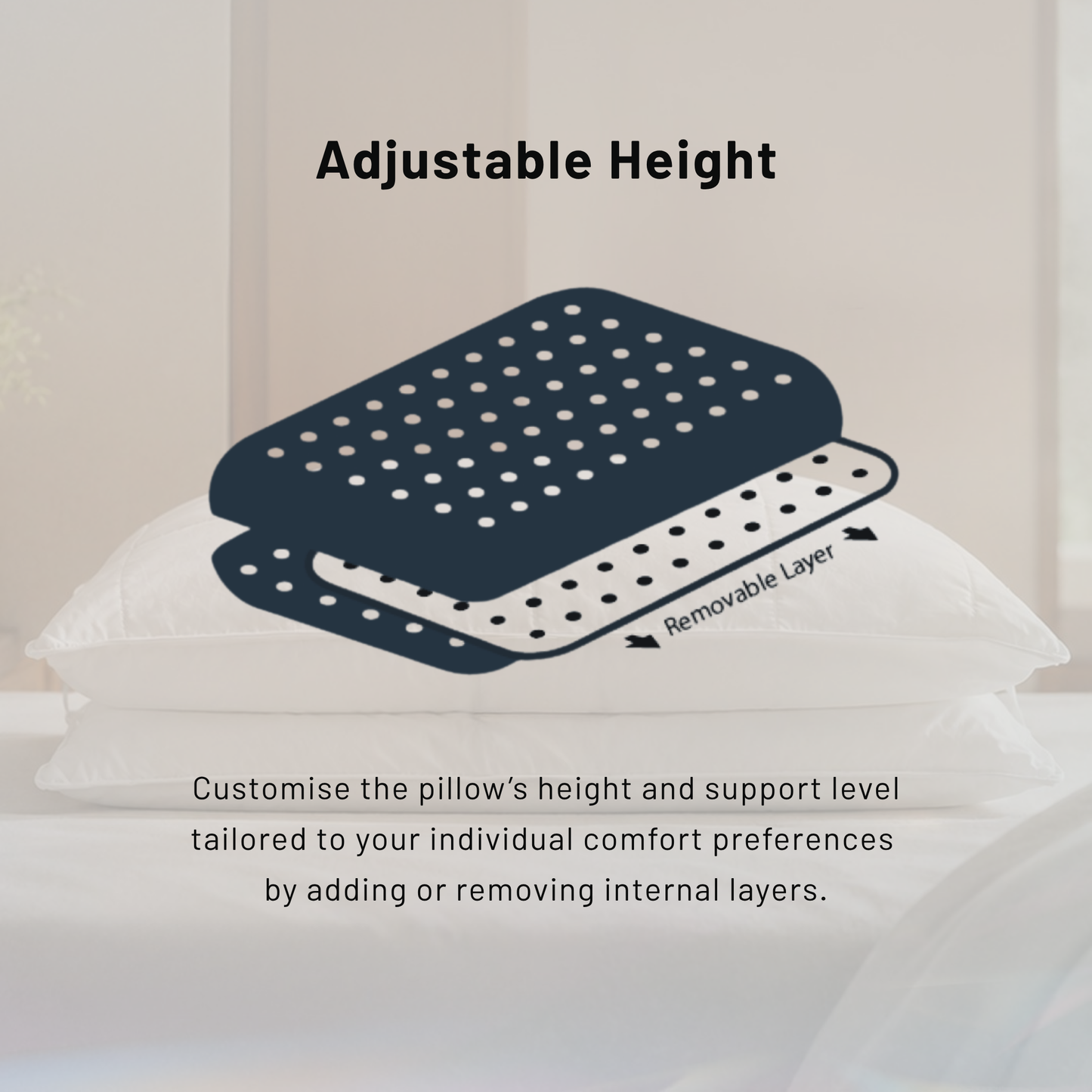 SEALY DUAL COMFORT PILLOW [NEW]