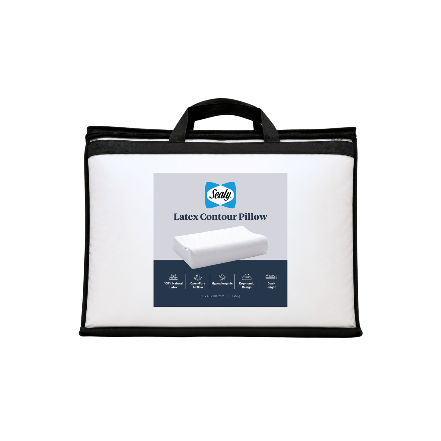 SEALY LATEX CONTOUR PILLOW
